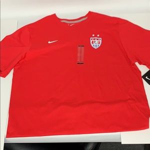 Nike Regular Fit US Soccer Logo T-shirt